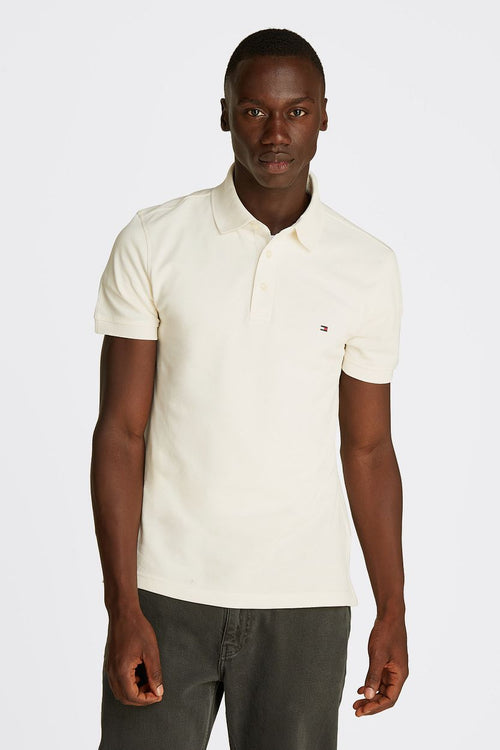 Tommy Hilfiger 1985 poloshirt off white | Slim-fit