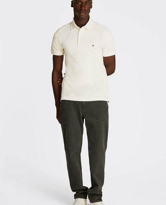 Tommy Hilfiger 1985 poloshirt off white | Slim-fit