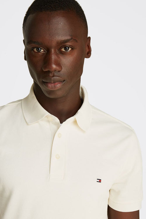 Tommy Hilfiger 1985 poloshirt off white | Slim-fit