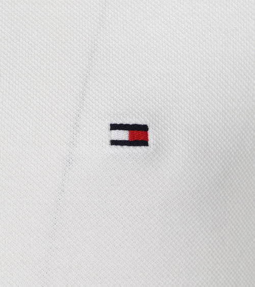 Tommy Hilfiger 1985 poloshirt wit | Slim-fit