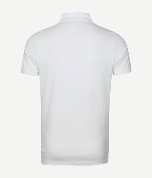 Tommy Hilfiger 1985 poloshirt wit | Slim-fit