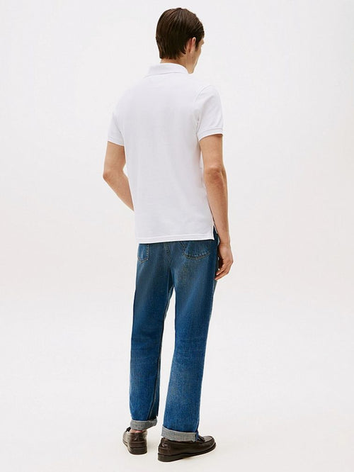 Tommy Hilfiger 1985 poloshirt wit | Slim-fit