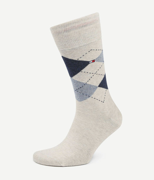 Tommy Hilfiger (2-pack) sokken beige melange