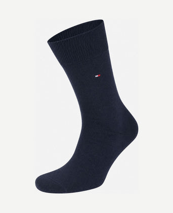 (2-pack) sokken birdseye blauw 033