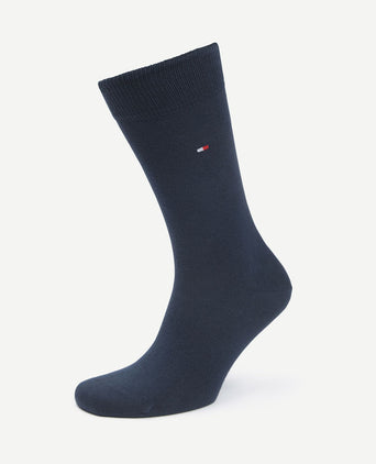 (2-pack) sokken birdseye burgundy donkerblauw
