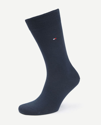 (2-pack) sokken birdseye burgundy donkerblauw