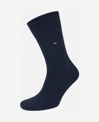 (2-pack) sokken birdseye donkerblauw bordeaux