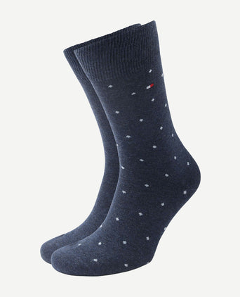 Tommy Hilfiger (2-pack) sokken blauw 003