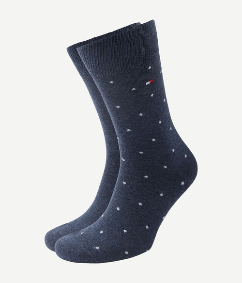 Tommy Hilfiger (2-pack) sokken blauw 003