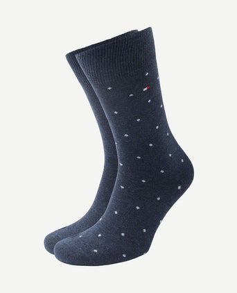 (2-pack) sokken blauw 003