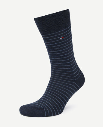 Tommy Hilfiger (2-pack) sokken donkerblauw