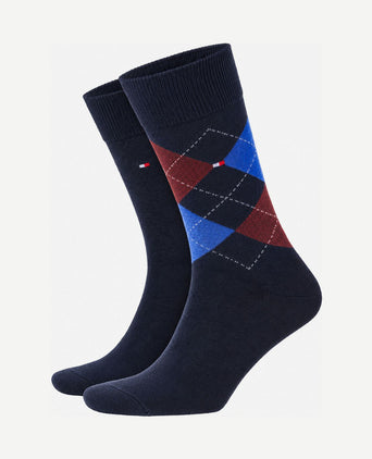 (2-pack) sokken donkerblauw 061