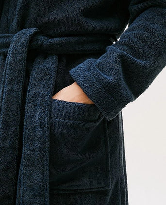 Badjas donkerblauw