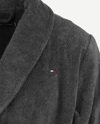 Tommy Hilfiger badjas donkergrijs | Regular-fit