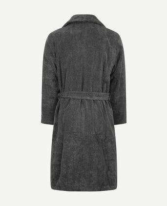 Tommy Hilfiger badjas donkergrijs | Regular-fit