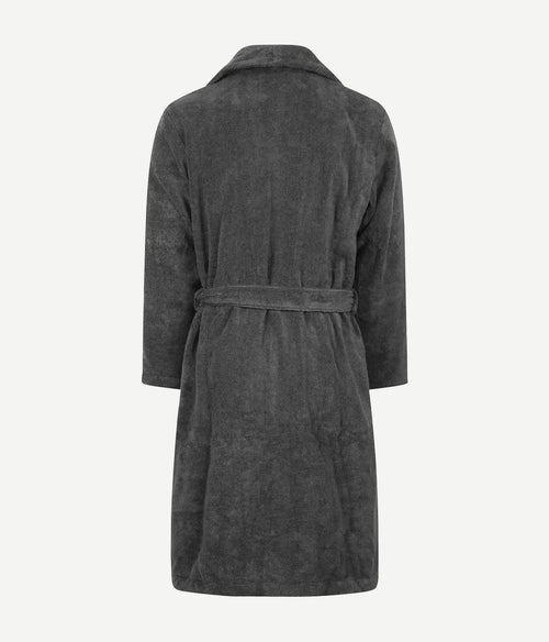 Tommy Hilfiger badjas donkergrijs | Regular-fit