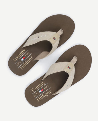 Tommy Hilfiger beach sandal chambray beige
