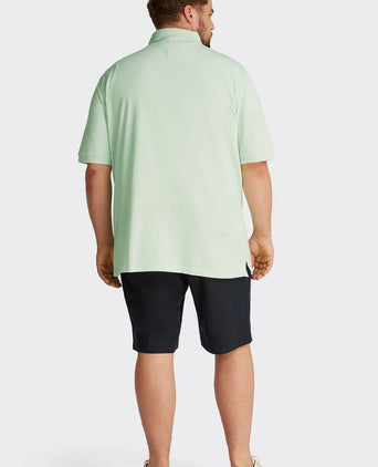 Big & tall poloshirt groen