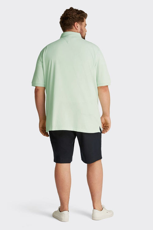 Big & tall poloshirt groen
