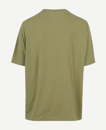 Tommy Hilfiger big & tall logo t-shirt groen | Regular-fit