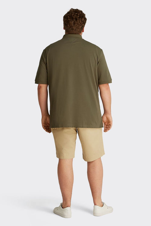 Tommy Hilfiger big & tall poloshirt army