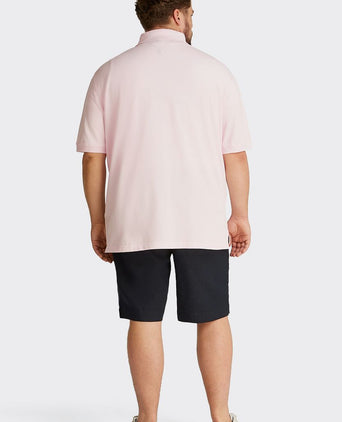Tommy Hilfiger big & tall poloshirt roze
