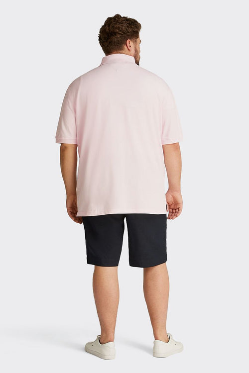 Tommy Hilfiger big & tall poloshirt roze