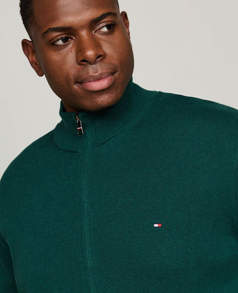 Tommy Hilfiger big & tall vest groen | Regular-fit