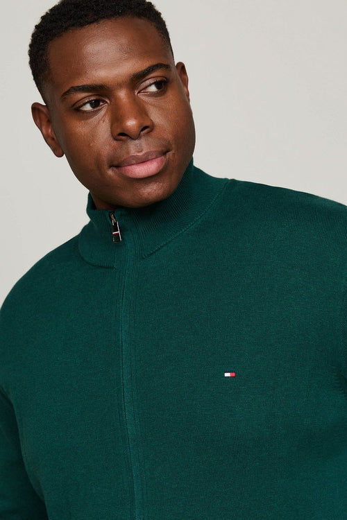 Tommy Hilfiger big & tall vest groen | Regular-fit