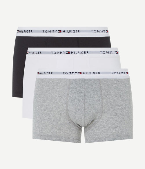 Tommy Hilfiger boxer trunk (3-pack) zwart/white/grey