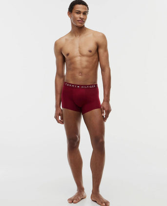 Boxer trunk (3-pack) donkerblauw/white/red