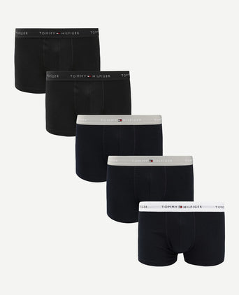 Boxer trunk (5-pack) zwart