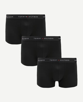 Boxer trunk microfiber (3-pack) zwart
