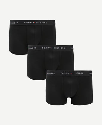 Boxer trunk microfiber (3-pack) zwart