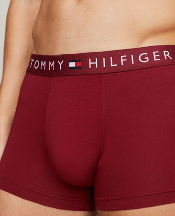 Boxer trunk (3-pack) donkerblauw/white/red