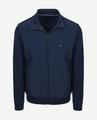 Cardigan mix intechno jas donkerblauw