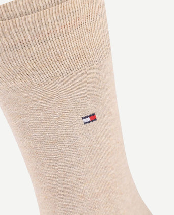 Tommy Hilfiger classic (2-pack) sokken beige