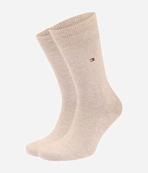 Tommy Hilfiger classic (2-pack) sokken beige