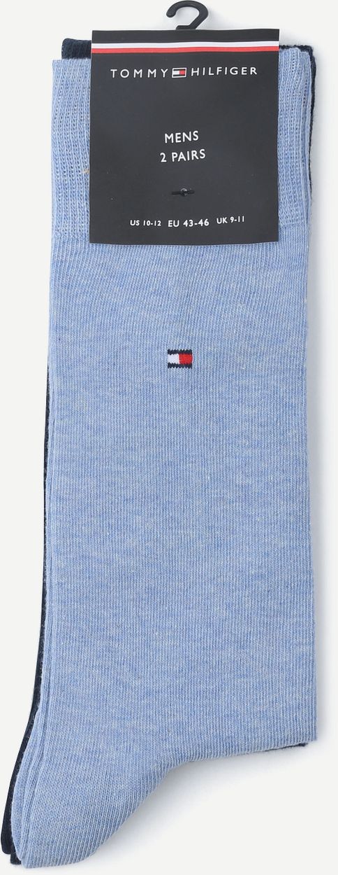 Tommy Hilfiger classic (2-pack) sokken blauw 134