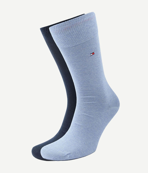 Tommy Hilfiger classic (2-pack) sokken blauw 134