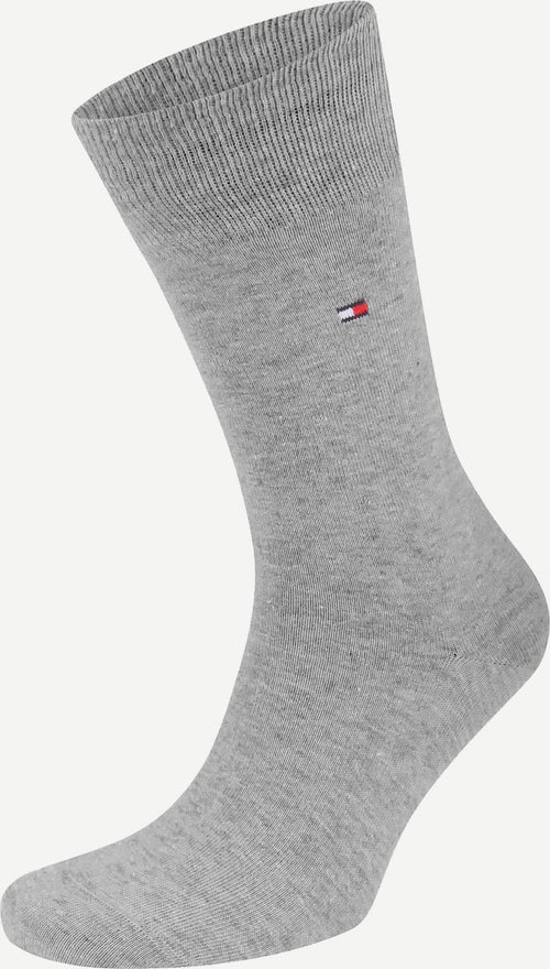 Tommy Hilfiger classic (2-pack) sokken grijs