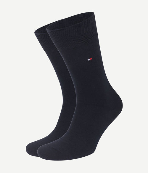 Tommy Hilfiger classic (2-pack) sokken donkerblauw