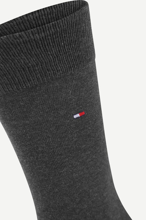 Tommy Hilfiger classic (6-pack) sokken antraciet