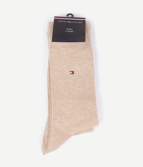 Tommy Hilfiger classic (6-pack) sokken beige