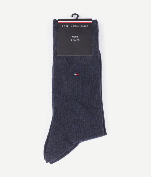 Tommy Hilfiger classic (6-pack) sokken blauw