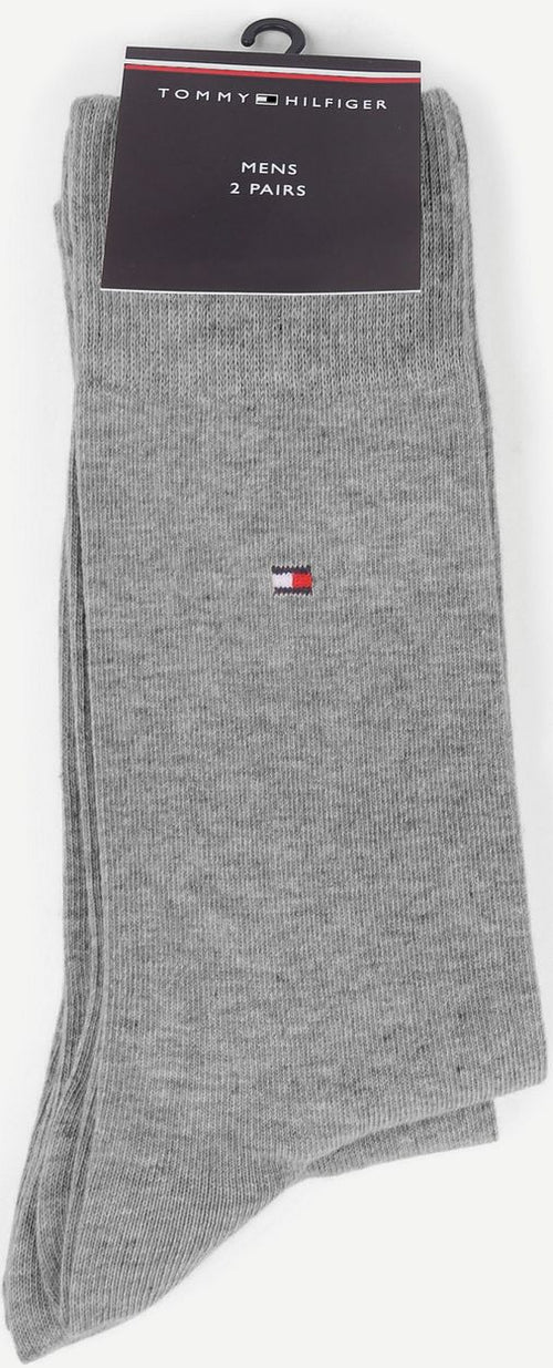 Tommy Hilfiger classic (6-pack) sokken grijs