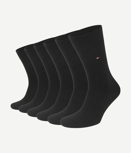 Tommy Hilfiger classic (6-pack) sokken zwart