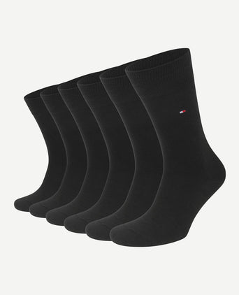 Classic (6-pack) sokken zwart