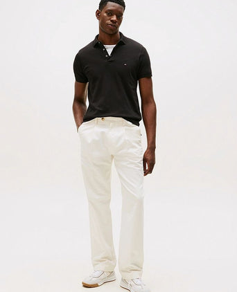 Tommy Hilfiger core 1985 poloshirt zwart | Regular-fit