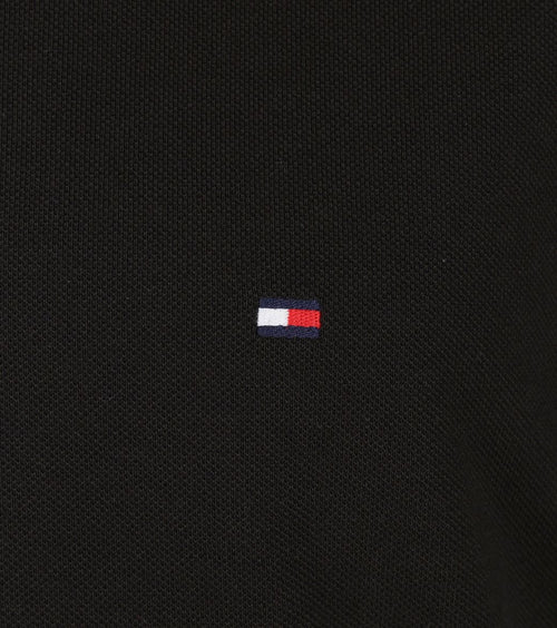 Tommy Hilfiger core 1985 poloshirt zwart | Regular-fit